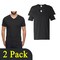 Gildan Black V-Neck Softstyle T-Shirt Blanks – Short Sleeve DIY Craft Bundle for Cricut